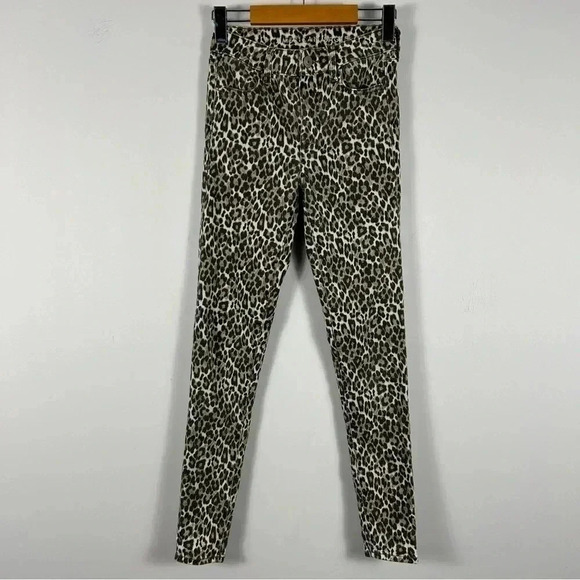 ❤️ American Eagle high rise Jegging jeans 0 animal print - Picture 2 of 10